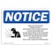 Signmission OSHA Sign, Wear Eye Protection & Rubber With Symbol, 18in X 12in Decal, 18" W, 12" H, Landscape OS-NS-D-1218-L-19001 - alternate 1